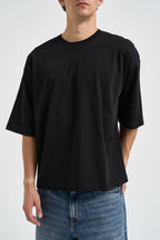 T-shirt uomo cropped girocollo nera STEPHEN NERO OTHERS BOYZ CLUB 