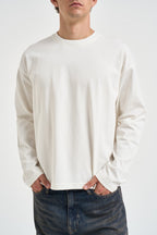 T-shirt uomo a maniche lunghe bianco panna YAMAL BIANCO OTHERS BOYZ CLUB 
