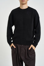 Maglia uomo a coste nera M55 NERO OVERD 