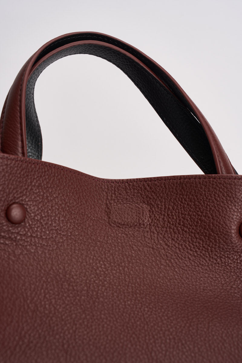Borsa donna shopping bordeaux 8B0054 L133B861 PATRIZIA PEPE 