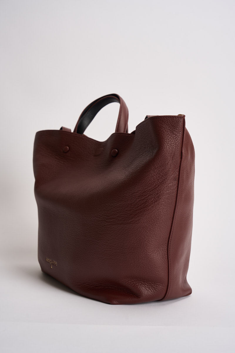 Borsa donna shopping bordeaux 8B0054 L133B861 PATRIZIA PEPE 