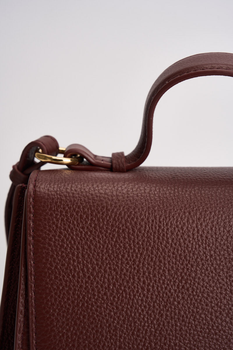 Borsa a mano donna bordeaux 8B0173 L133B861 PATRIZIA PEPE 