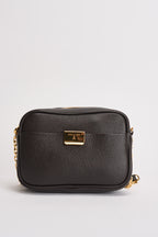 Borsa a tracolla donna nera 8B0242 L001B913 PATRIZIA PEPE 
