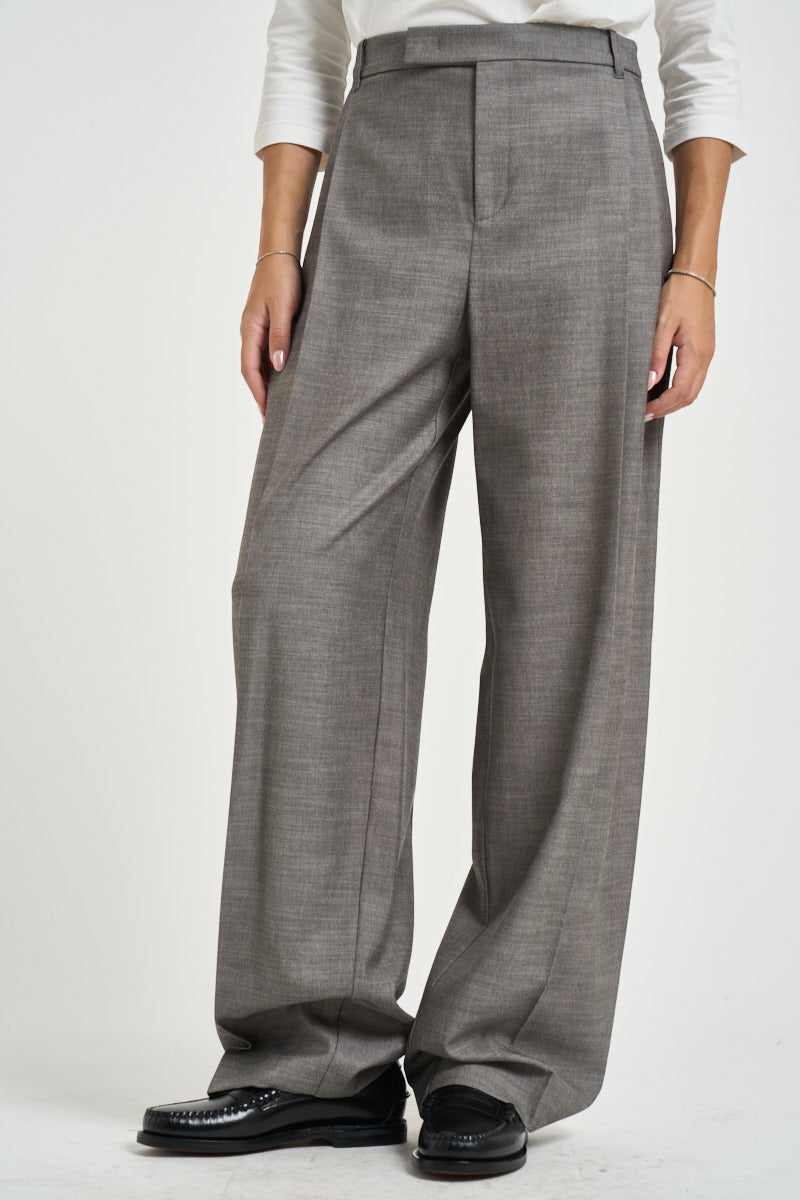 Pantaloni donna grigio flanella 8P0535 C0250S796 PATRIZIA PEPE 