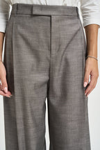 Pantaloni donna grigio flanella 8P0535 C0250S796 PATRIZIA PEPE 
