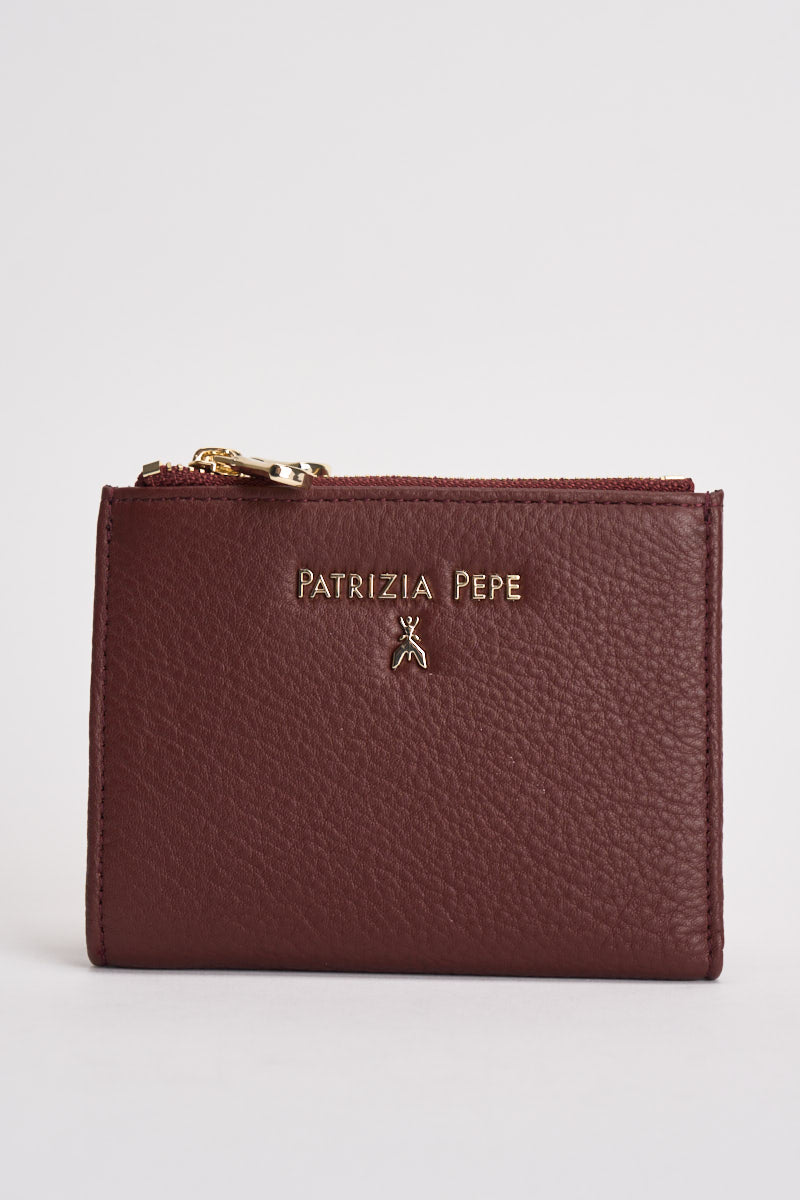 Portafoglio donna bordeaux CQ8732 L001B861 PATRIZIA PEPE 