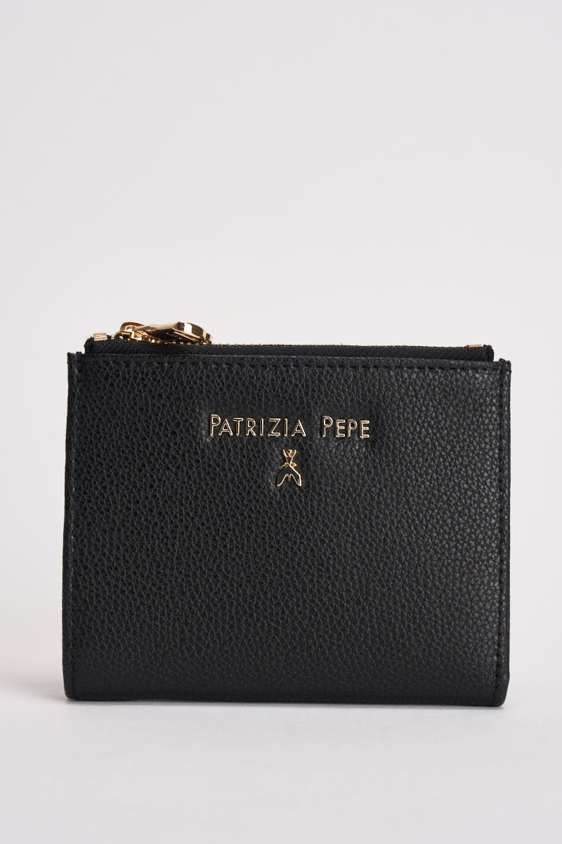 Portafoglio donna nero CQ8732 L001K103 PATRIZIA PEPE 