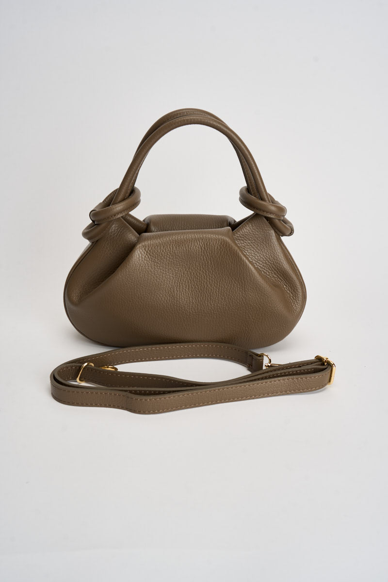 Borsa donna a spalla tortora A03E0570 TAUPE PHILIA LOFT 