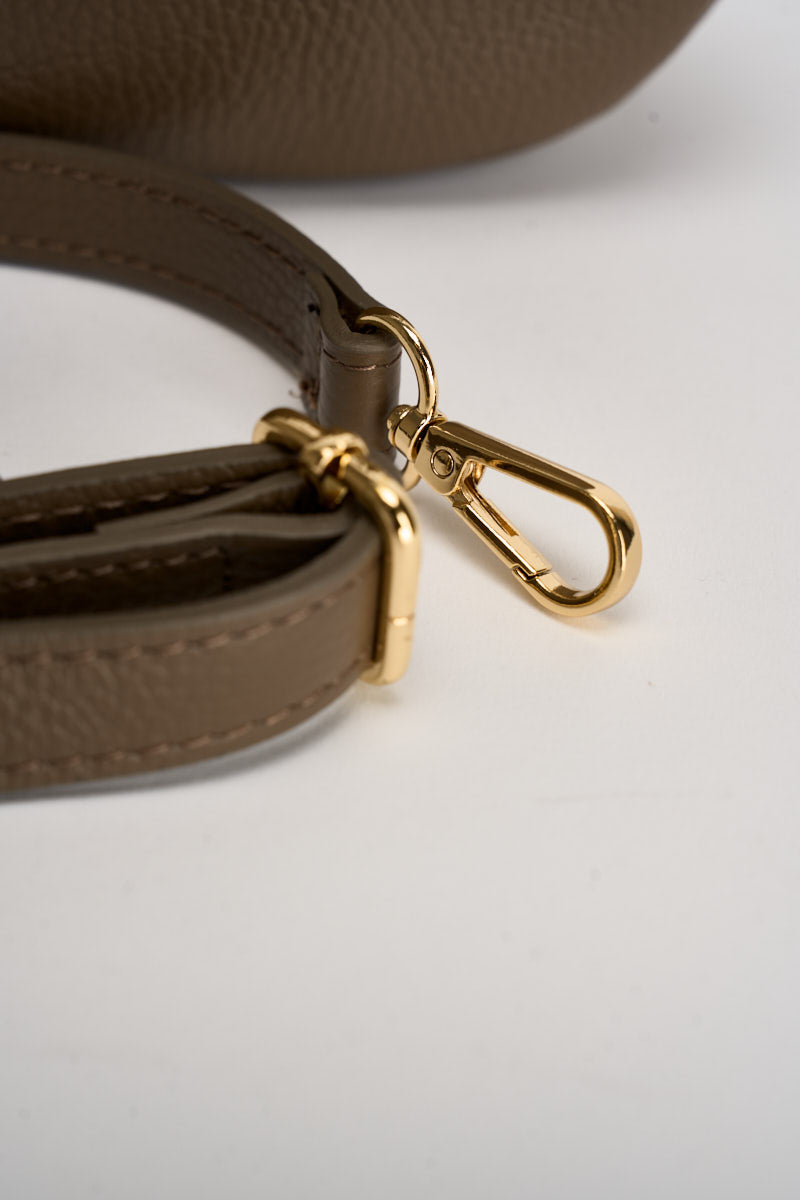 Borsa donna a spalla tortora A03E0570 TAUPE PHILIA LOFT 