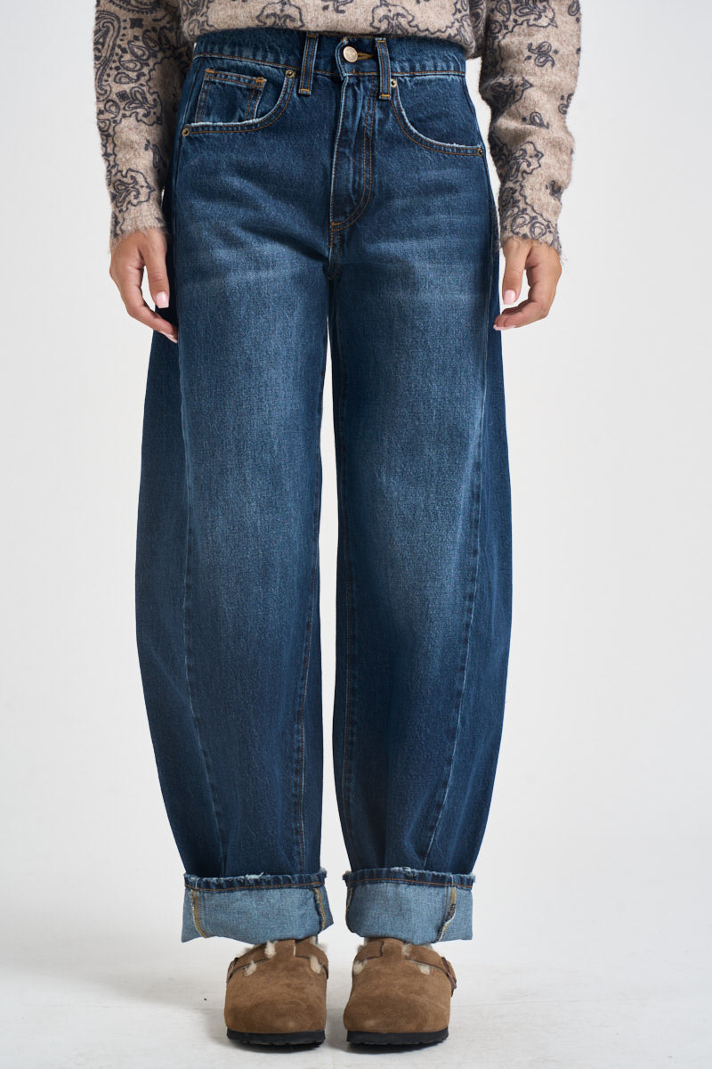 Jeans donna Gauguin in denim blu G03V0822 DENIM PHILIA LOFT 