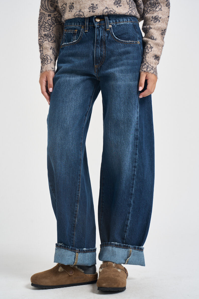 Jeans donna Gauguin in denim blu G03V0822 DENIM PHILIA LOFT 