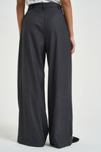 Pantaloni donna con pinces grigio antracite M03N0062 ANTRACITE PHILIA LOFT 