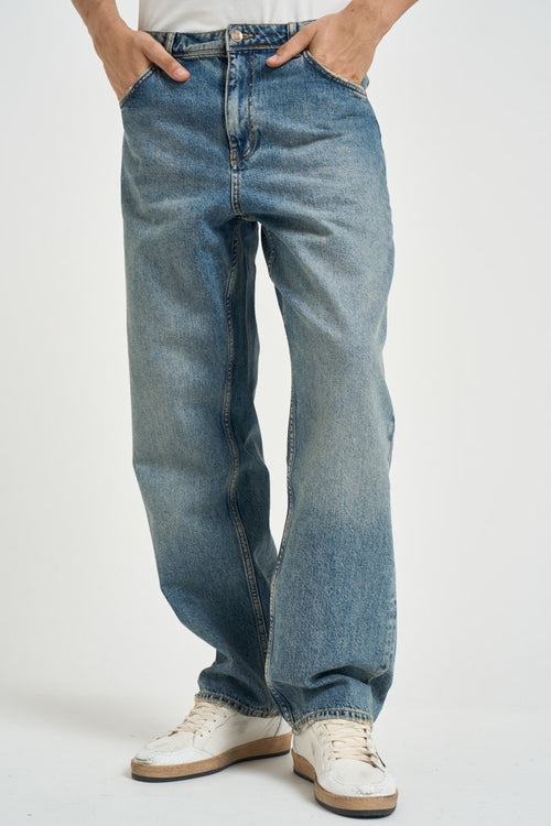 Jeans uomo Cleveland in denim medio - 2