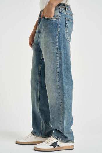 Jeans uomo Cleveland in denim medio - 3