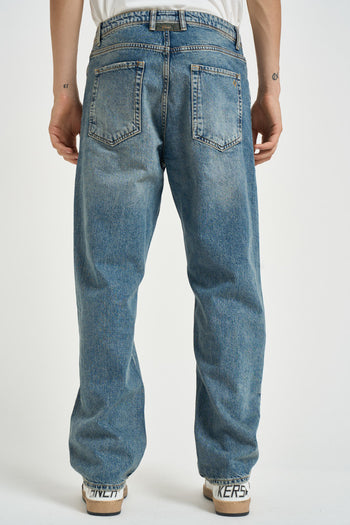 Jeans uomo Cleveland in denim medio - 4
