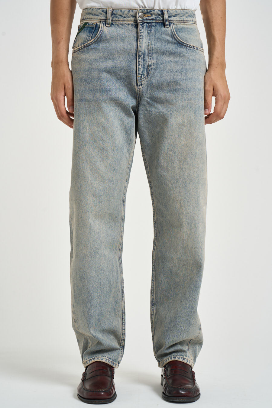 Jeans uomo Cleveland in denim chiaro CLEVELAND RATM40 PONT DENIM 