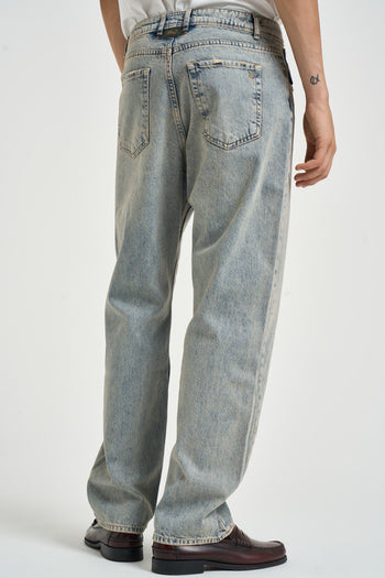 Jeans uomo Cleveland in denim medio - 4