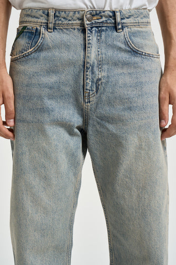Jeans uomo Cleveland in denim medio - 5