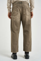 Jeans uomo loose fit in denim fango TEIDE RBMCKAK PONT DENIM 