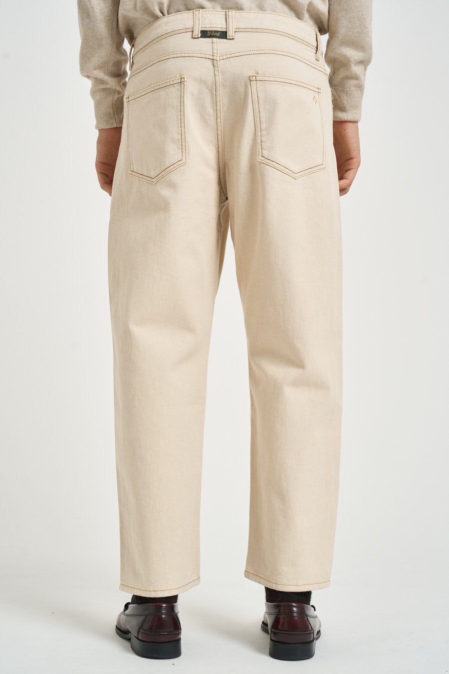 Jeans uomo loose fit panna TEIDE RNAT PONT DENIM 