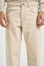 Jeans uomo loose fit panna TEIDE RNAT PONT DENIM 