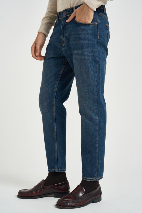Jeans uomo Yellowstone denim blu scuro - 2