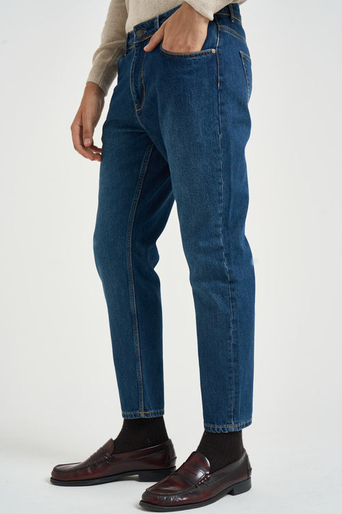 Jeans uomo Yellowstone in denim scuro - 2