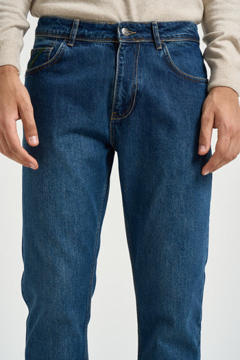 Jeans uomo Yellowstone in denim scuro - 5