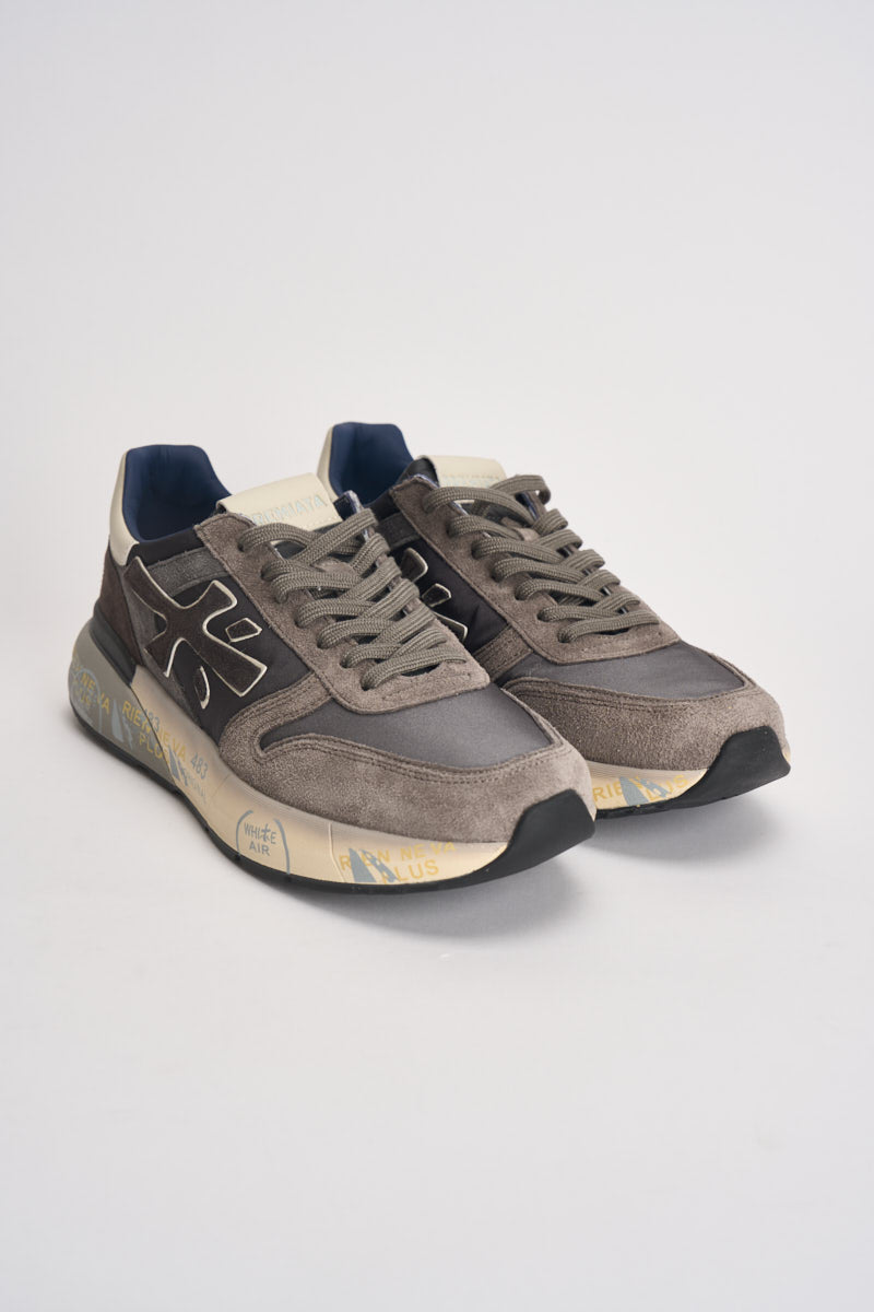Sneakers uomo Mick 8433 grigie e moro e panna MICK 8433 PREMIATA 