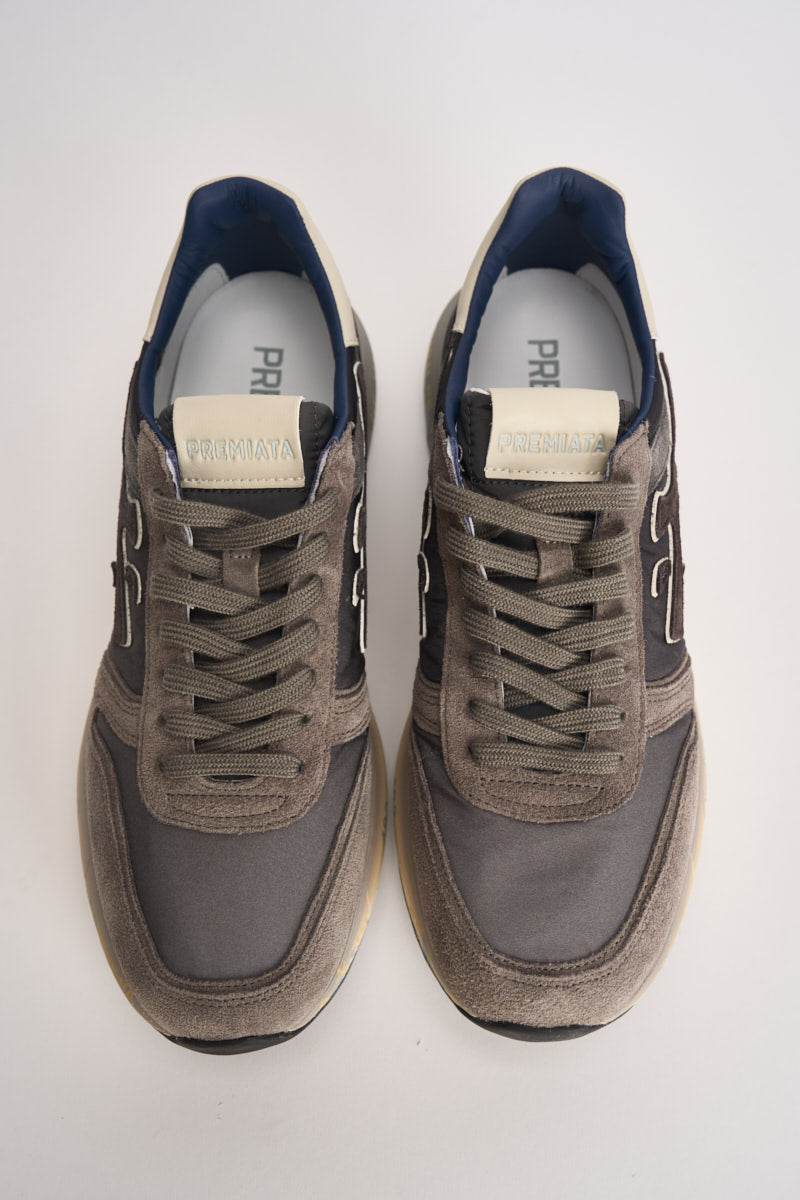 Sneakers uomo Mick 8433 grigie e moro e panna MICK 8433 PREMIATA 