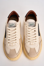 Sneakers uomo Vintage panna e nera PU101V 029 PURAAI 
