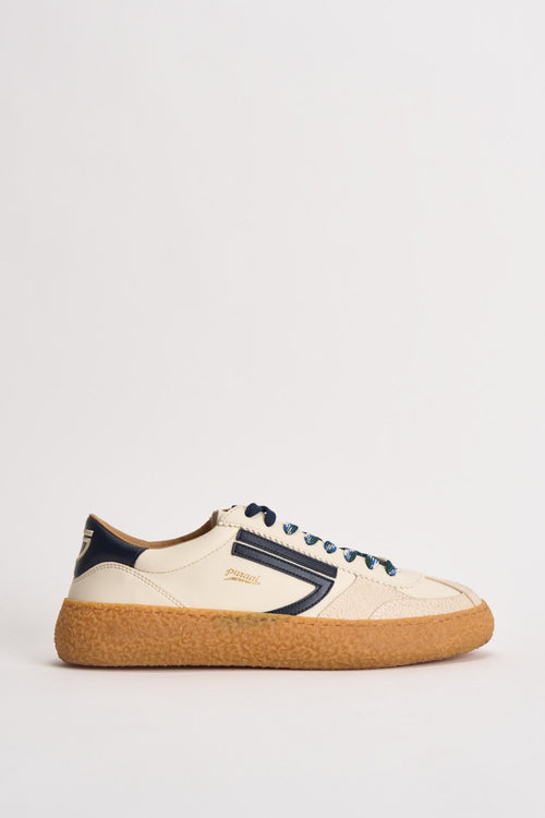 Sneakers uomo Vintage Vegan Leather panna - 1