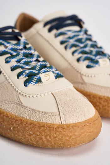 Sneakers uomo Vintage Vegan Leather panna - 4