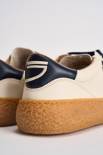 Sneakers uomo Vintage Vegan Leather panna - 7