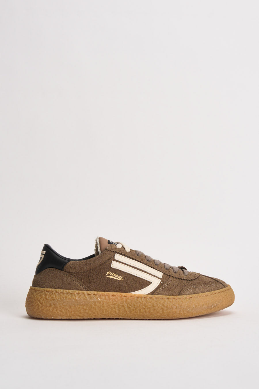 Sneakers uomo Vintage Vegan Leather tortora PU101V 071 PURAAI 
