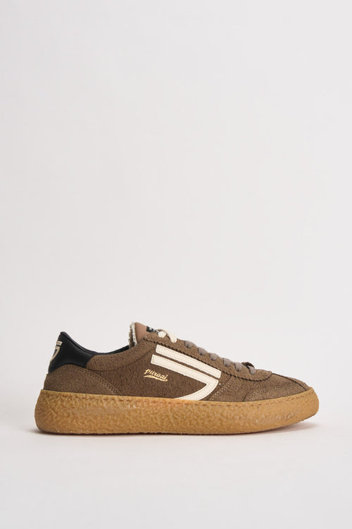 Sneakers uomo Vintage Vegan Leather tortora - 1