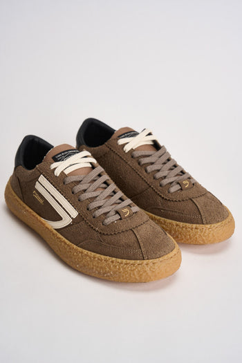 Sneakers uomo Vintage Vegan Leather tortora - 3