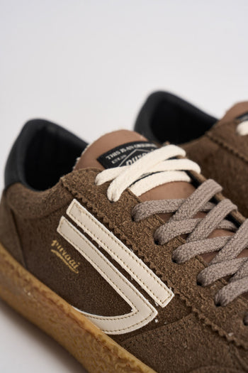 Sneakers uomo Vintage Vegan Leather tortora - 4