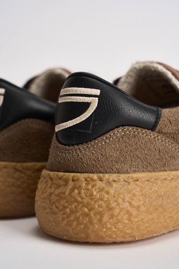Sneakers uomo Vintage Vegan Leather tortora - 7