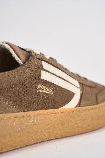 Sneakers uomo Vintage Vegan Leather tortora - 8