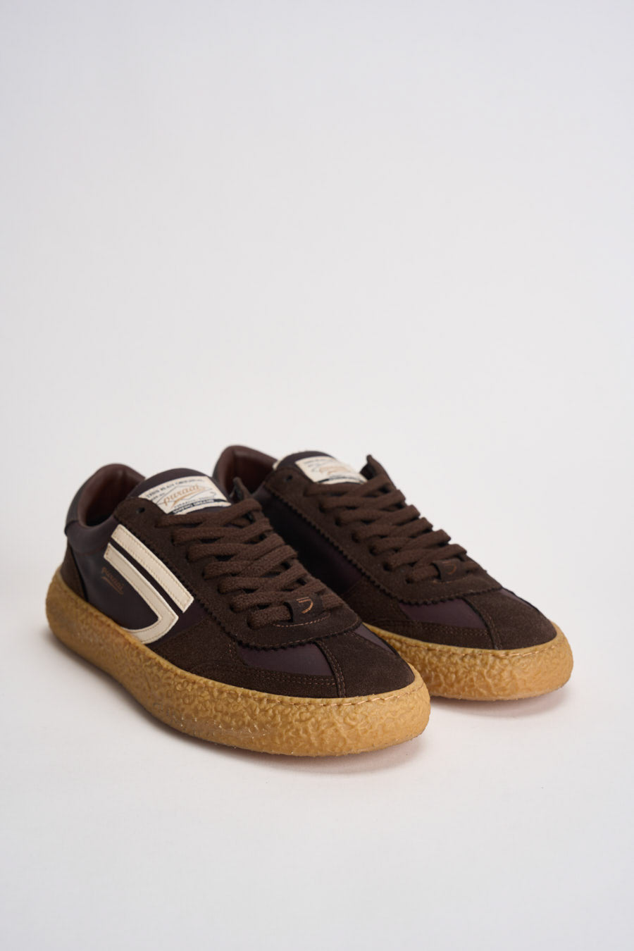 Sneakers uomo Vintage Vegan Leather marrone PU101V 074 PURAAI 