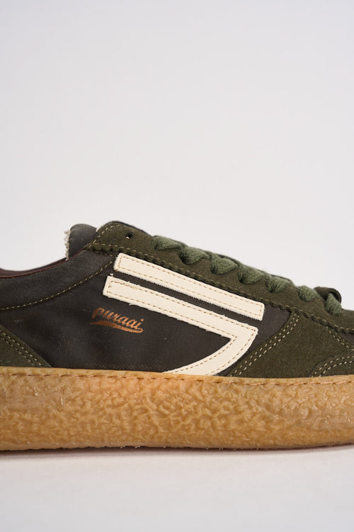 Sneakers uomo Vintage Vegan Leather verde - 2