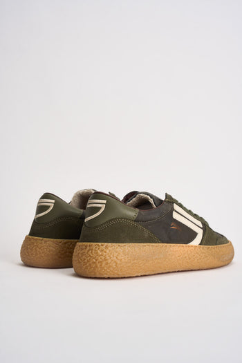 Sneakers uomo Vintage Vegan Leather verde - 7