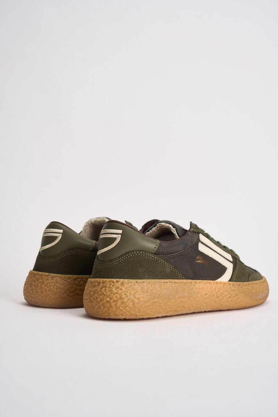 Sneakers uomo Vintage Vegan Leather verde PU101V 076 PURAAI 