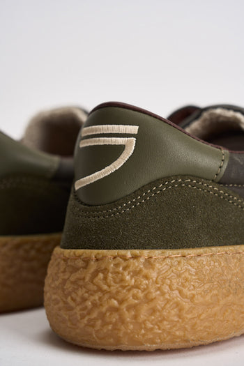 Sneakers uomo Vintage Vegan Leather verde - 8