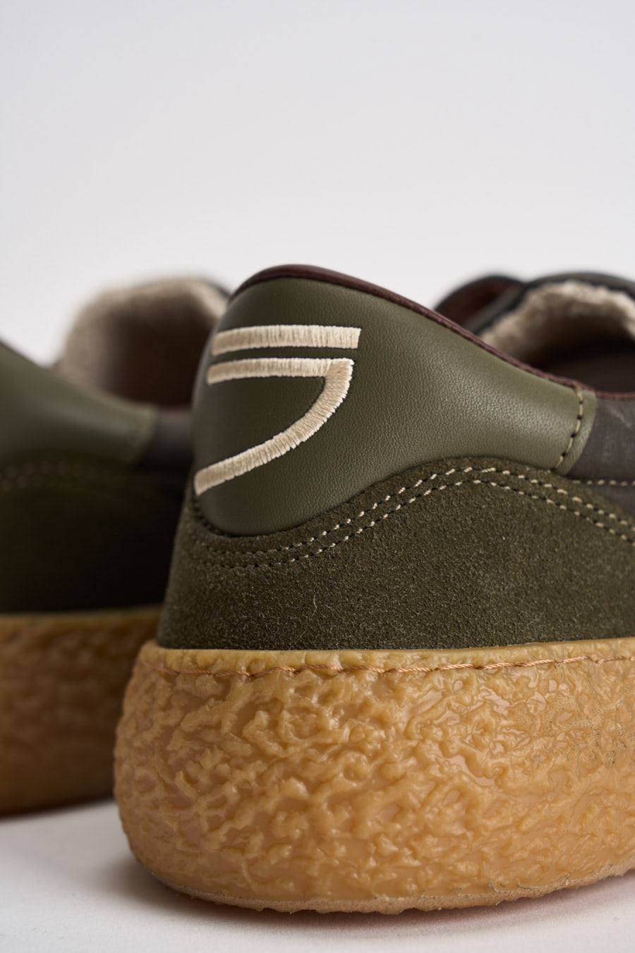 Sneakers uomo Vintage Vegan Leather verde PU101V 076 PURAAI 