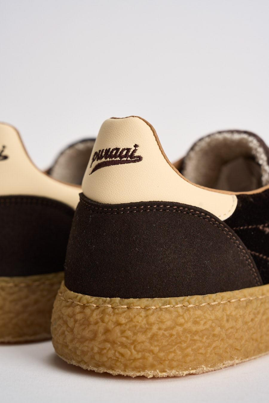 Sneakers donna Velvet marrone e giallo pastello PU601X 025 PURAAI 