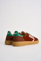 Sneakers donna Velvet marrone, rosa e verde PU601X 044 PURAAI 