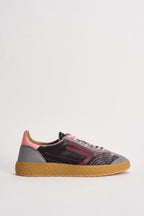 Sneakers donna Velvet grigie, rosa e bordeaux PU601X 060 PURAAI 