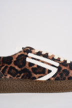 Sneakers donna animalier marrone e nera PU601X 072 PURAAI 
